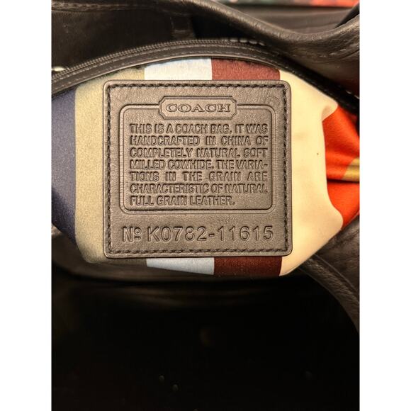 EUC Authentic Vintage Coach 11615 Legacy Ergo Pebbled Leather Shoulder Bag - Picture 8 of 11